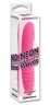 Розовый водонепроницаемый вибратор Neon Luv Touch Vibe - 19 см.