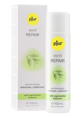 Регенирирующий лубрикант с гиалуроновой кислотой pjur MED Repair glide - 100 мл.