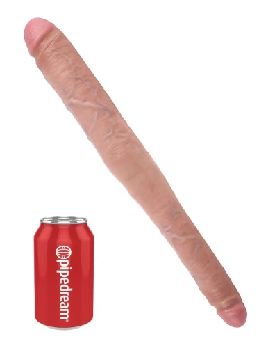 Двусторонний дилдо 16" Tapered Double Dildo - 40,6 см.