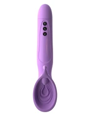 Женская вакуумная помпа с вибрацией Vibrating Roto Suck-Her
