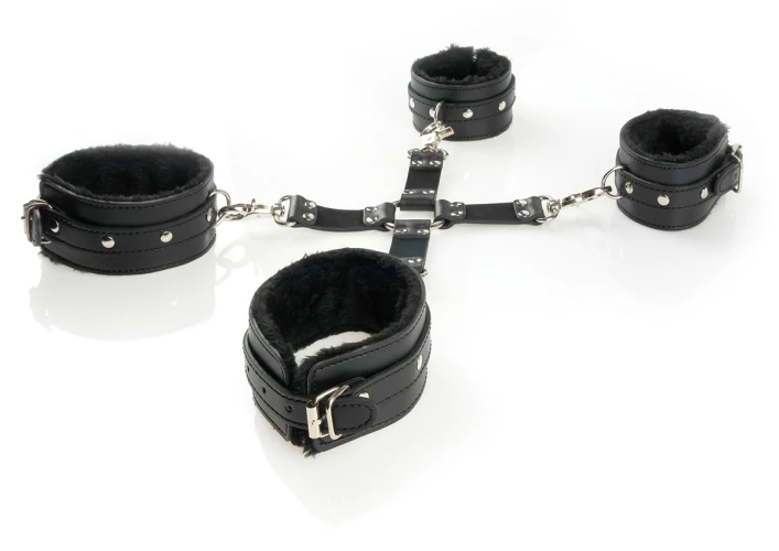 Крестообразный бондаж Cumfy Hogtie