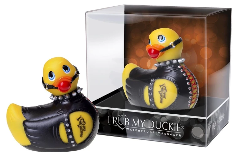 Утка-рабыня с вибрацией I Rub My Duckie Bondage Travel Size