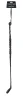Чёрный стек с петлёй Riding Crop - 69 см.