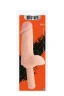 Телесный фаллоимитатор-гигант с рукоятью BIGSTUFF DONG WITH HANDLE 9.5INCH - 24 см.