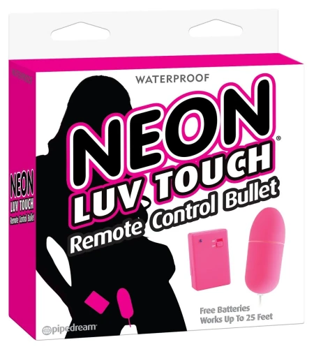 Розовое виброяйцо Remote Control Bullet с пультом ДУ
