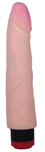 Вибромассажёр HUMAN STYLE 7,7" без мошонки - 19,5 см.