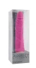 Розовый вибратор-реалистик с венками PURRFECT SILICONE CLASSIC 7.1INCH PINK - 18 см.