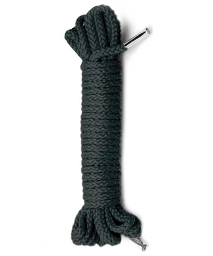 Чёрная веревка для связывания Bondage Rope - 10,6 м.