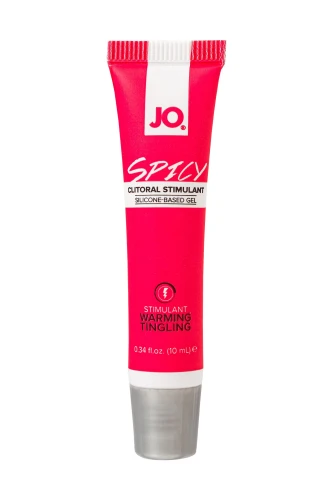Возбуждающий гель для клитора сильного действия JO SPICY CLITORAL GEL - 10 мл.