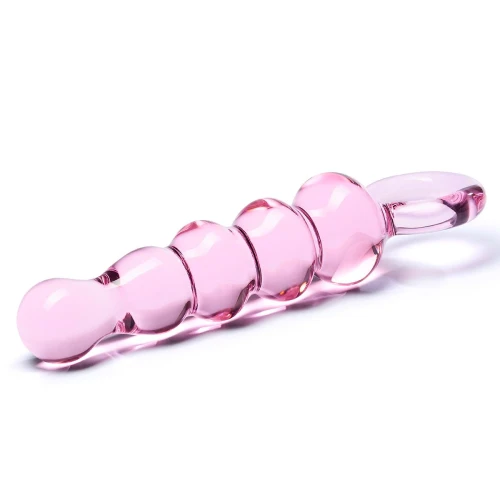 Анальный розовый жезл Quintessence Anal Slider - 18 см.