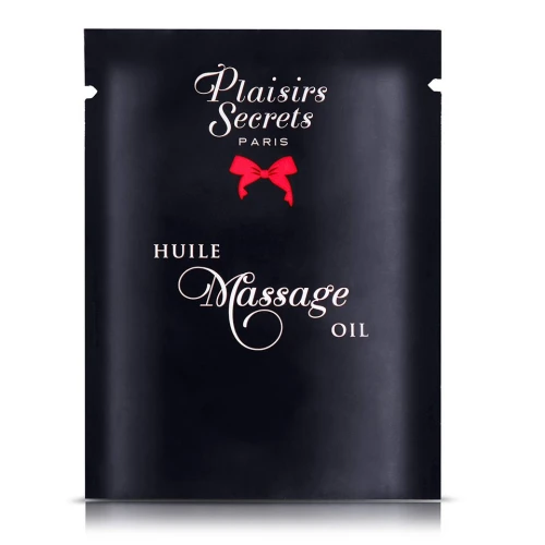 Массажное масло с ароматом клубники Huile de Massage Gourmande Fraise des Bois - 3 мл.