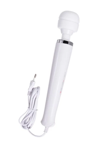 Белый жезловый вибромассажер L'EROINA Super Massager