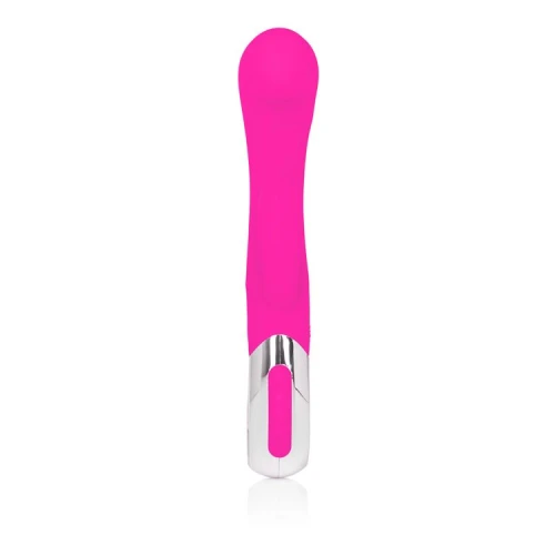 Розовый вибромассажер Embrace Felicity Wand - 21 см.