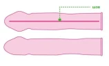 Презервативы Sagami Xtreme Magic Shape с ребристым швом - 5 шт.