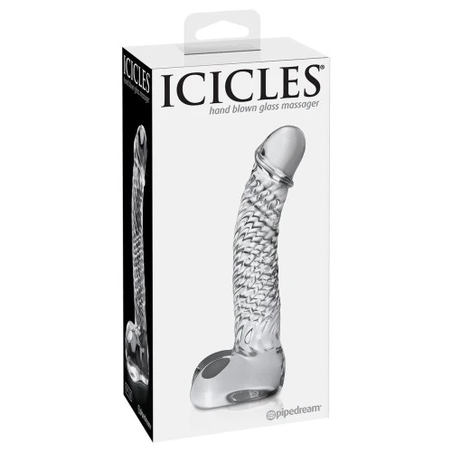Анальный стимулятор Icicles № 61 - 16,5 см.