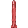 Розовый анальный стимулятор Crystal Jellies 6" Anal Starter - 11,9 см.