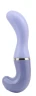 Фиолетовый G-вибростимулятор SENSUALLY SOFT G-CURVE - 15,5 см.