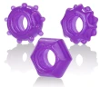 Набор из 3 колец на пенис Reversible Ring Set