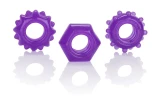 Набор из 3 колец на пенис Reversible Ring Set