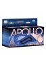 Синий мастурбатор с вибрацией APOLLO ALPHA STROKER 2