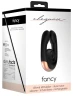 Чёрный клиторальный стимулятор Fancy - 9,8 см.