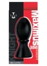 Чёрный анальный стимулятор Maximum Pleasure Dong Knight - 17,5 см.