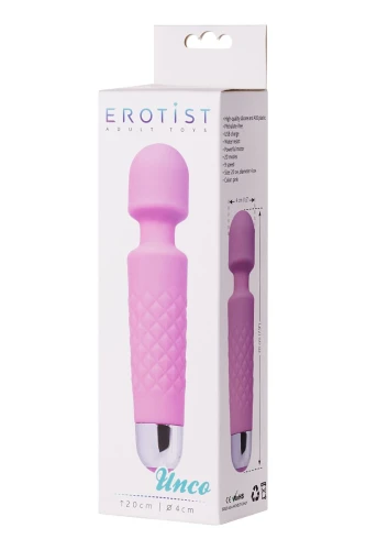 Розовый жезловый вибратор Erotist UNCO