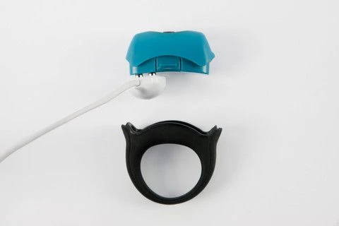 Эрекционное кольцо с вибрацией Polar Night Vibrating Silicone Cock Ring