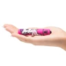Розовая вибропуля с веселым принтом MINI BULLET VIBRATOR PINK UNICORN