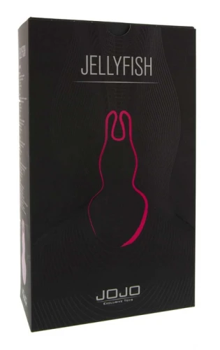 Клиторальный вибратор в форме розовой медузы JOJO Jellyfish - 10,2 см.