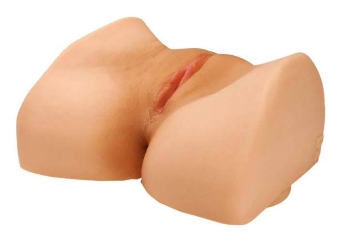 Вагина и анус с вибрацией Bree Olson CyberSkin Vibrating Suction-Base Pussy & Ass