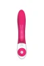 Розовый вибратор с клиторальным зайчиком The Classic Rabbit - 22 см.