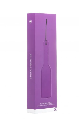 Чёрно-фиолетовый двусторонний пэддл Reversible Paddle - 32 см.