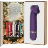 Фиолетовый G-Spot вибромассажер The Mystical Mushroom - 14 см.
