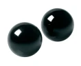 Тёмно-зелёные вагинальные шарики Jaded Glass Ben Wa Balls