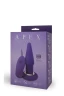 Фиолетовая анальная вибропробка APEX BUTT PLUG LARGE PURPLE - 15 см.