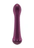 Вибратор с кристаллами The Diamond Purple - 16,5 см.