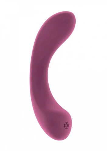 Розовый гнущийся вибратор Olivia - 15,6 см.