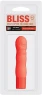 Оранжевый мини-вибромассажёр NEON BLISS VIBRATOR - 9 см.