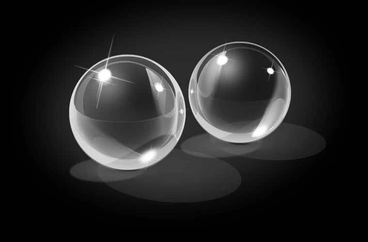 Вагинальные шарики из стекла Small Glass Ben-Wa