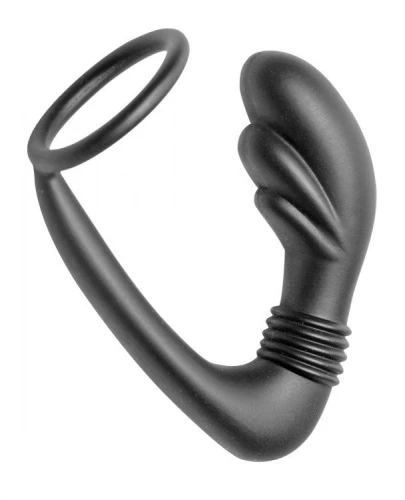 Эрекционное кольцо с анальным стимулятором Cobra