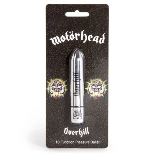 Вибропуля Motorhead Overkill с 10 функциями - 9,5 см.