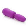 Фиолетовый вибростимулятор с функцией нагрева WARM N GLOW MASSAGER