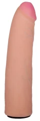 Насадка-фаллоимитатор на кожаных трусиках Harness Ultra Realistic 7" - 18 см.