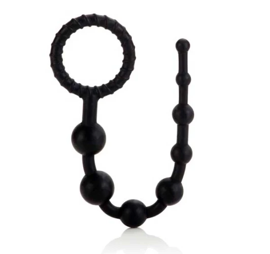 Силиконовая анальная цепочка X-10 BEADS