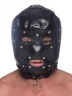 Шлем-трансформер Muzzled Universal BDSM Hood with Removable Muzzle
