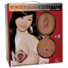 Надувная реалистичная секс-кукла Exotic & Erotic Inflatable Love Doll with CyberSkin Pussy & Ass