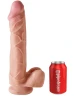 Фаллоимитатор с мошонкой Dual Density 12" Cock with Balls - 30,5 см.