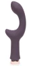 Фиолетовый вибратор Lavish Attention Rechargeable Clitoral & G-Spot Vibrator - 18,4 см.