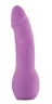 Фиолетовый страпон Deluxe Silicone Strap On 10 Inch - 25,5 см.